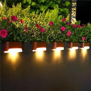 Solar Deck Lights Outdoor, 16 Pack Solar Step Lights LED Waterproof Patio Decor